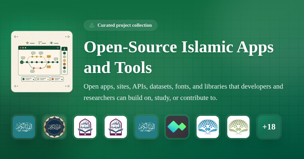 Open-Source Islamic Apps and Tools | Kunuz